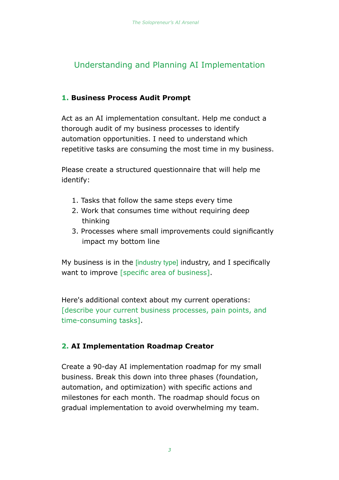 The Solopreneur’s AI Arsenal