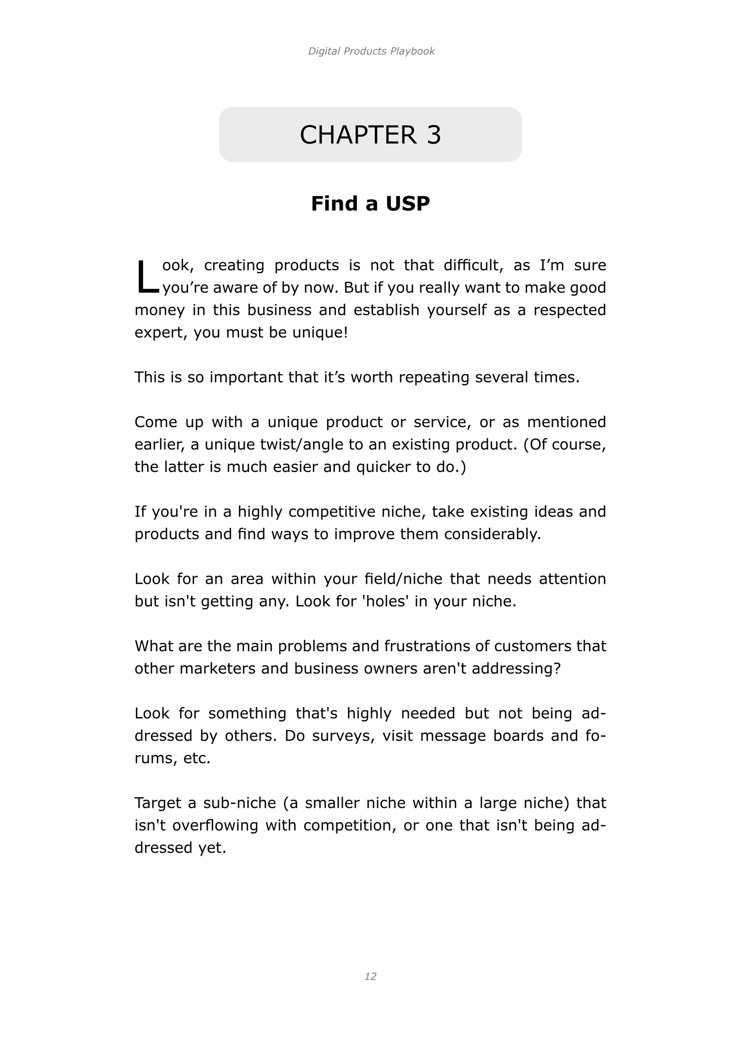 Digital Products Playbook