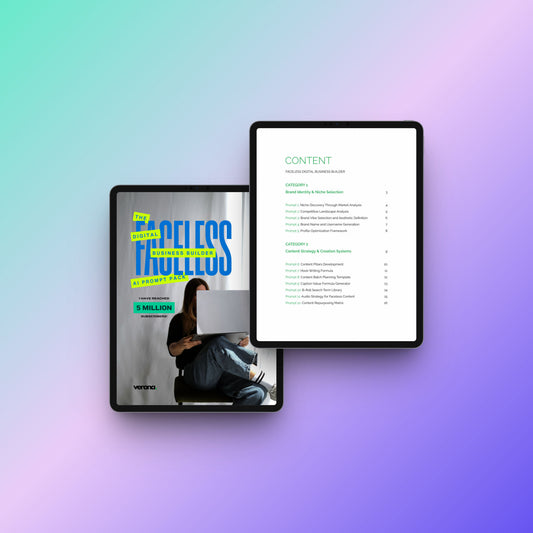 Two digital tablet mockups on a pastel gradient background. The left tablet shows a book or magazine cover with the title 'The Social Failure' in large blue and yellow text, and the right tablet displays a white content page with green text.