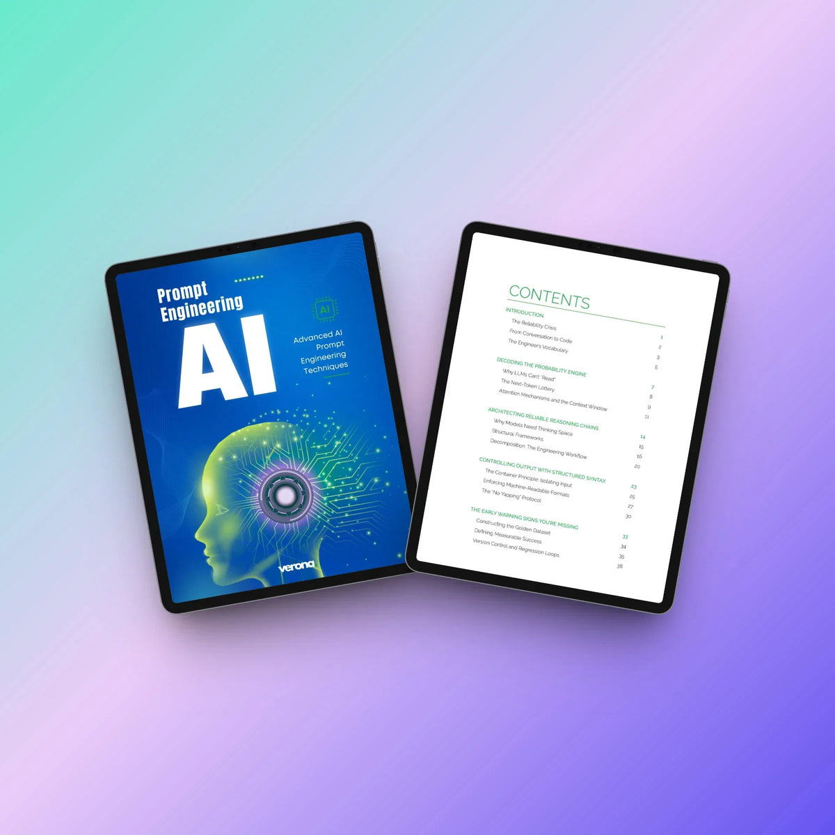Advanced AI Prompt Engineering Masterclass: eBook cover image - Verona Marketing Hub