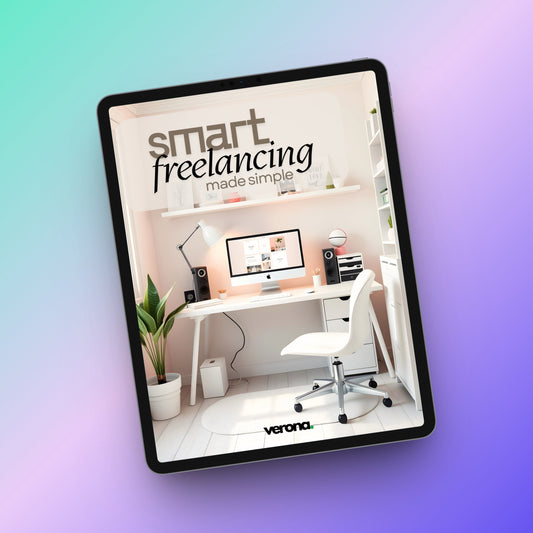 Smart Freelancing: eBook product image 2. Verona Marketing Hub.