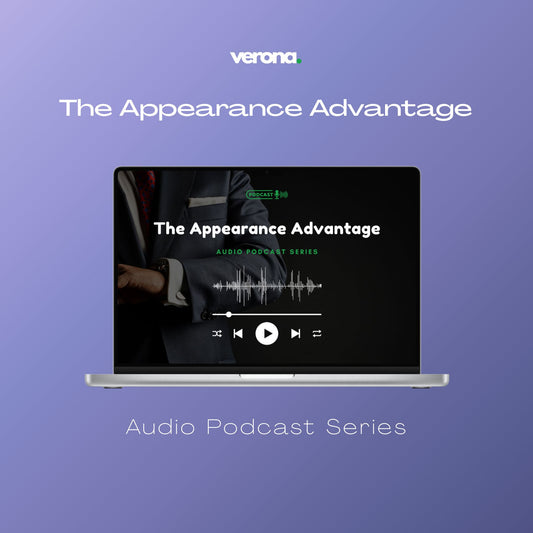 The Appearance Advantage Audio Podcast Series, product image; Verona Marketing Hub. 